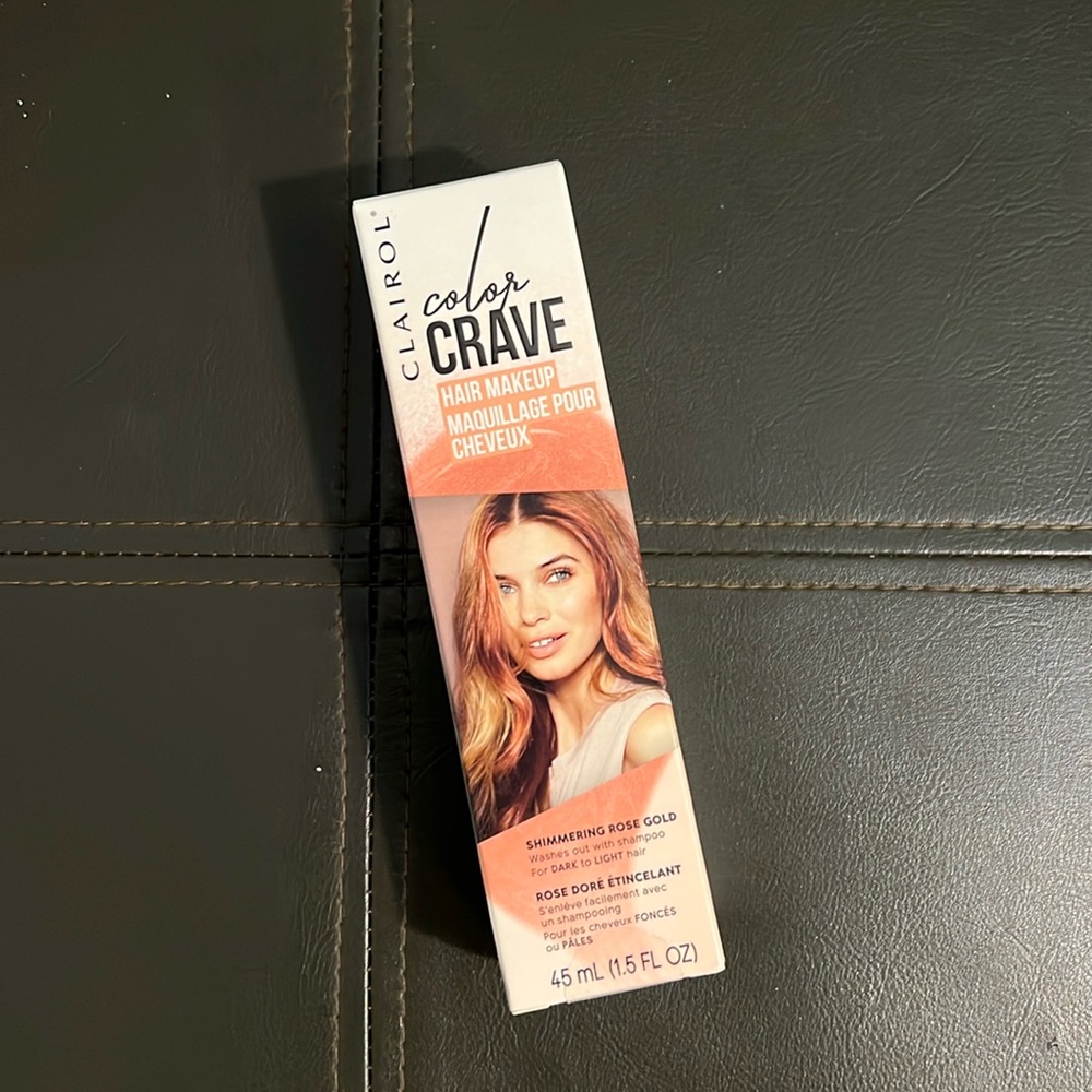 Clairol | Color Crave Hair Makeup Shimmering Rose Gold